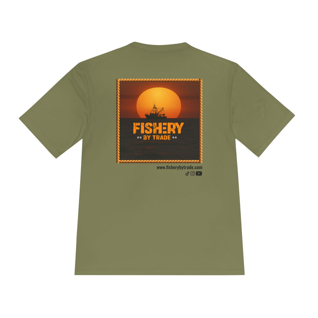Fishery by Trade - Men's White Quick Dry T-Shirt