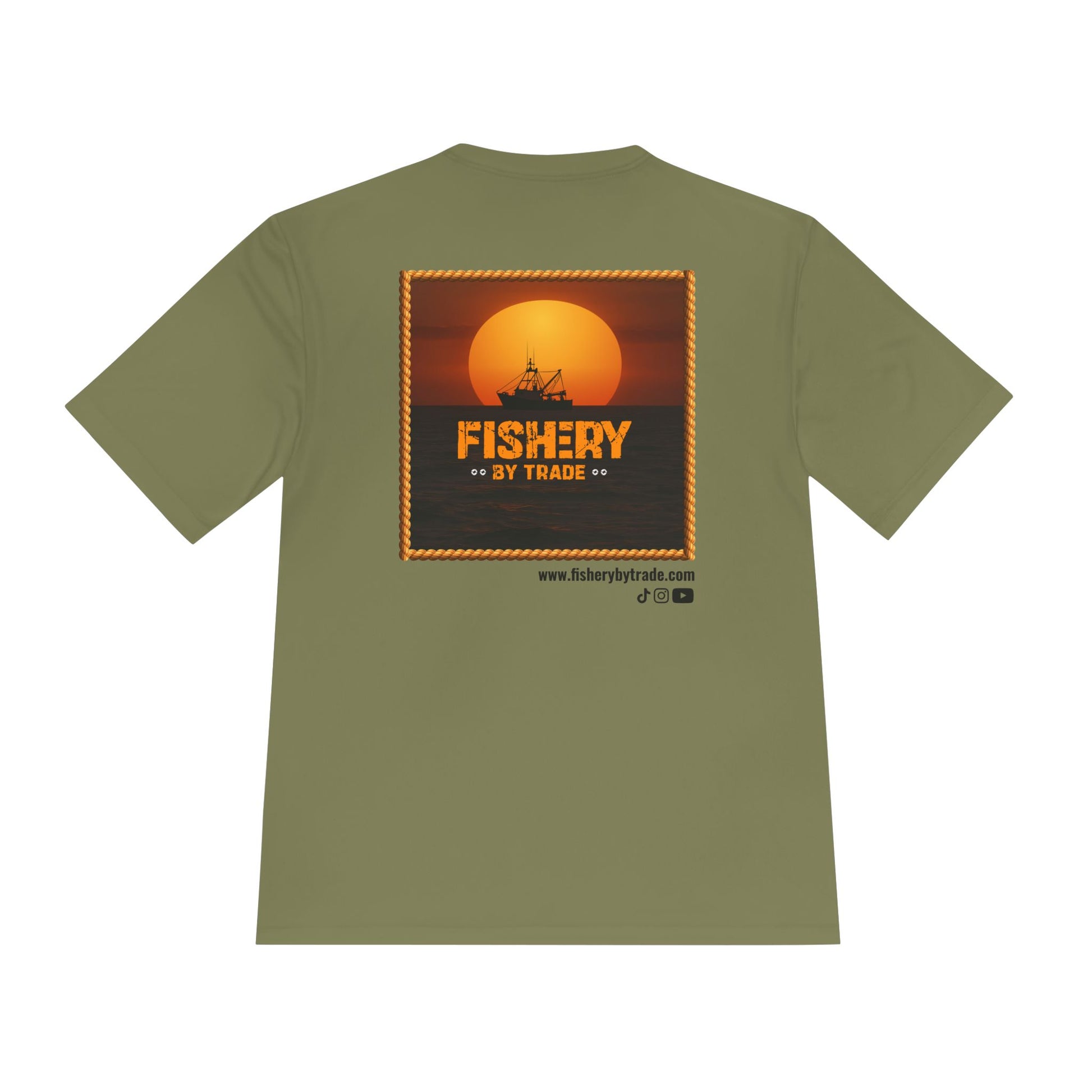 Fishery by Trade - Men's White Quick Dry T-Shirt