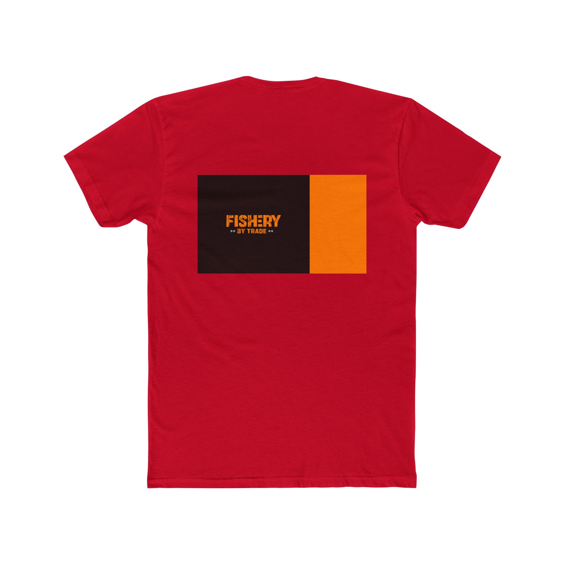 Fishery By Trade Flag - Men's White Crew Neck Tee