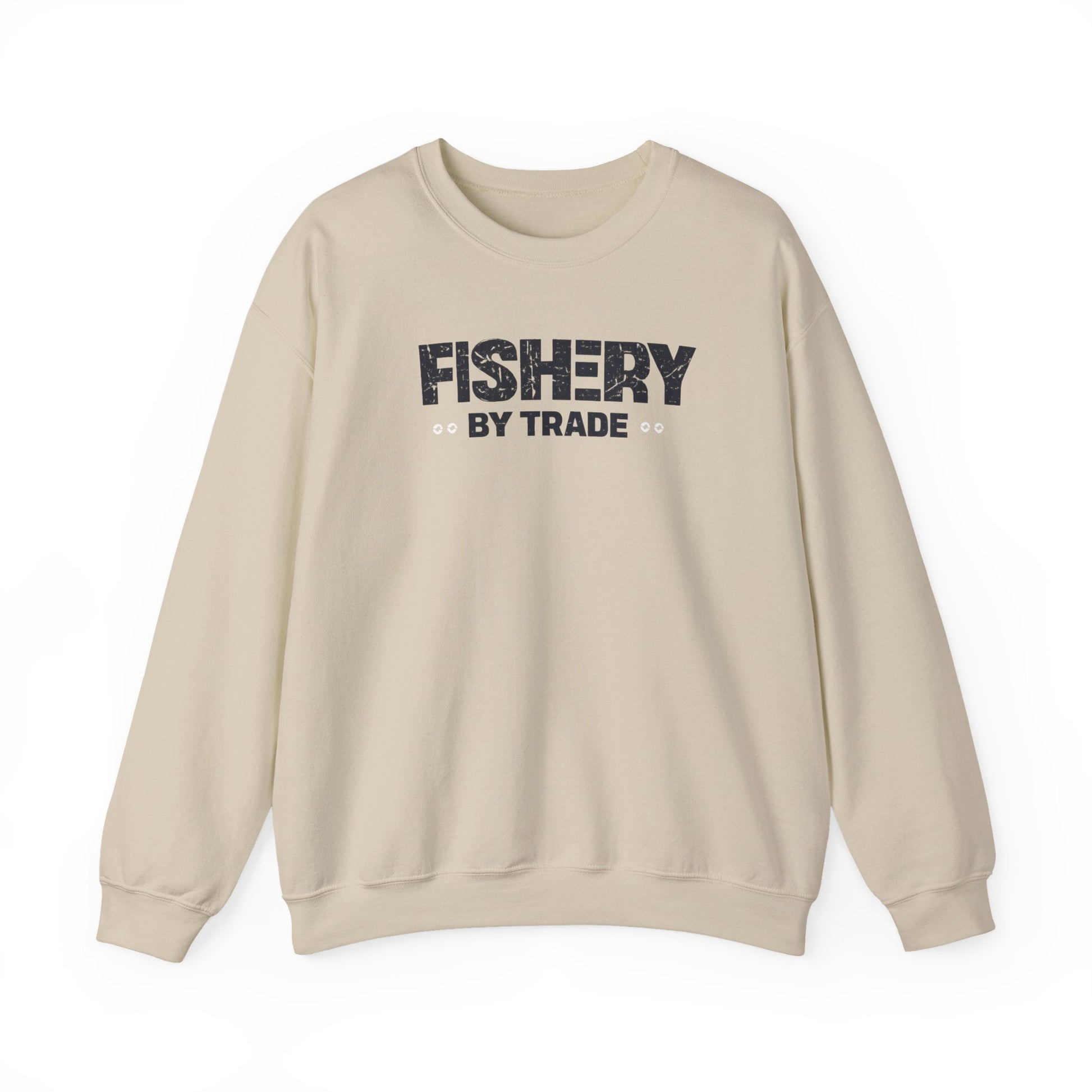(Pelagic Apex) Fishing Crewneck Sweatshirt — "Fishery By Trade"