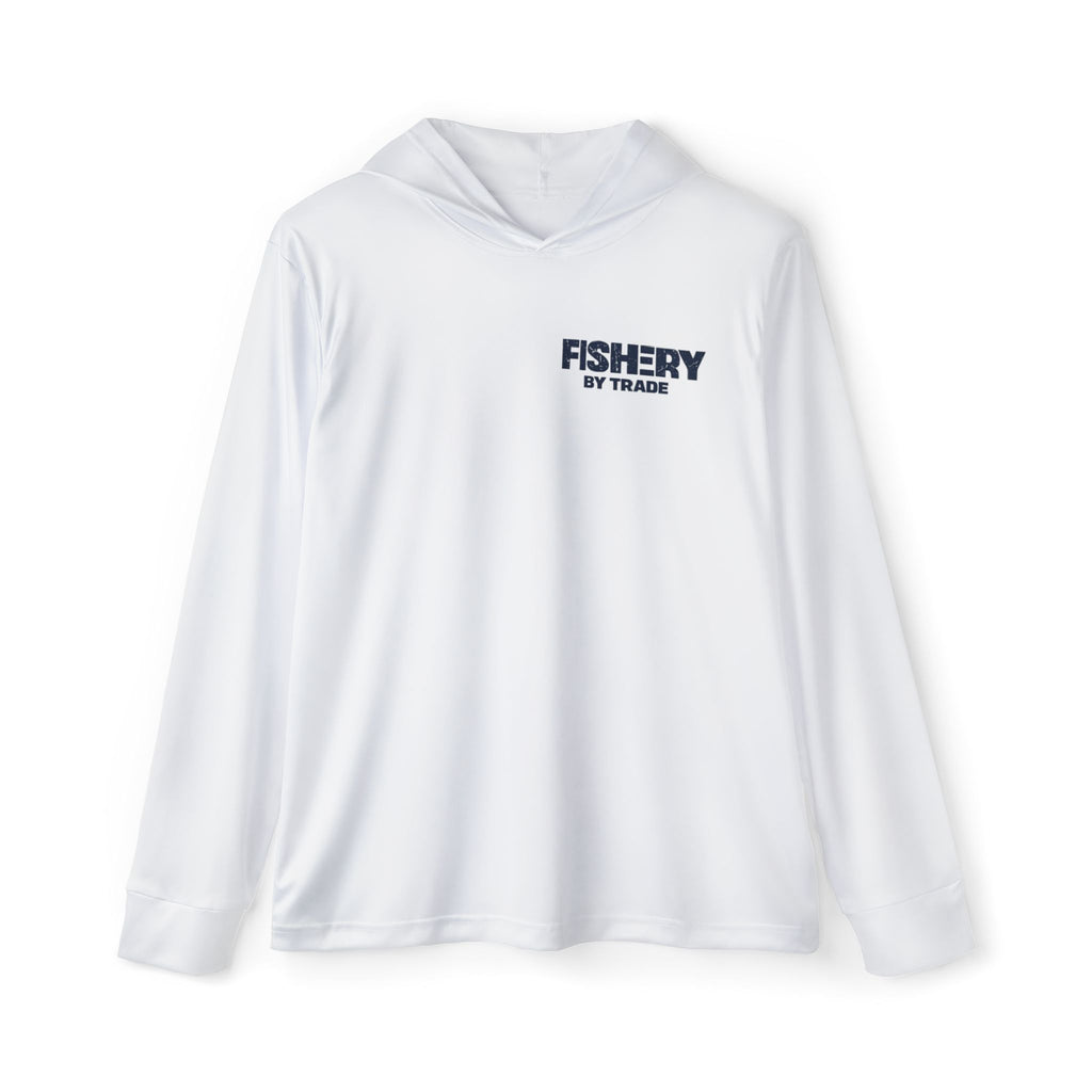 Fishery By Trade Fishing Hoodie — Men's Lightweight Sports Warmup Hoodie