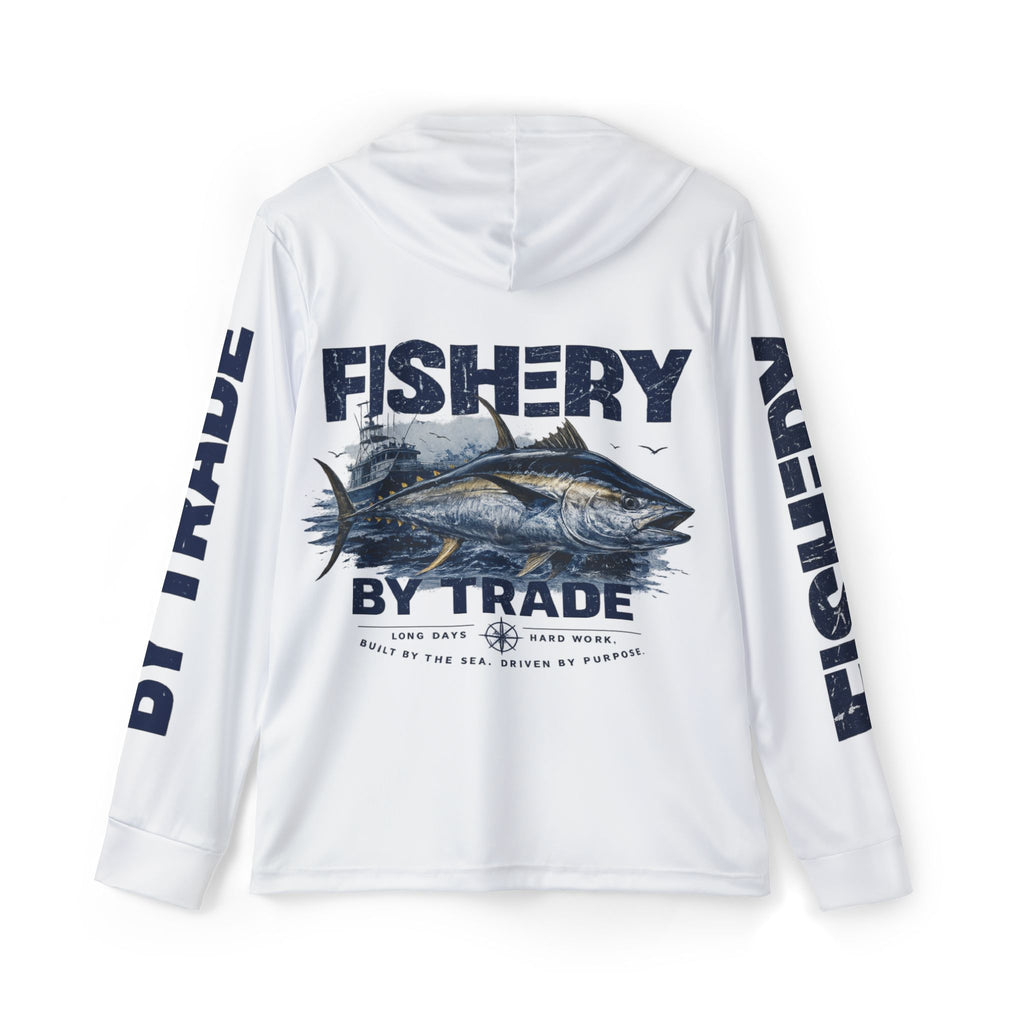 Fishing Hoodie - "Fishery by Trade" Performance Warmup Pullover