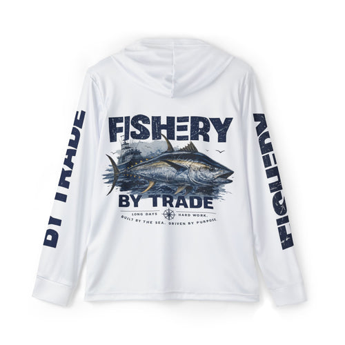 Fishing Hoodie - "Fishery by Trade" Performance Warmup Pullover