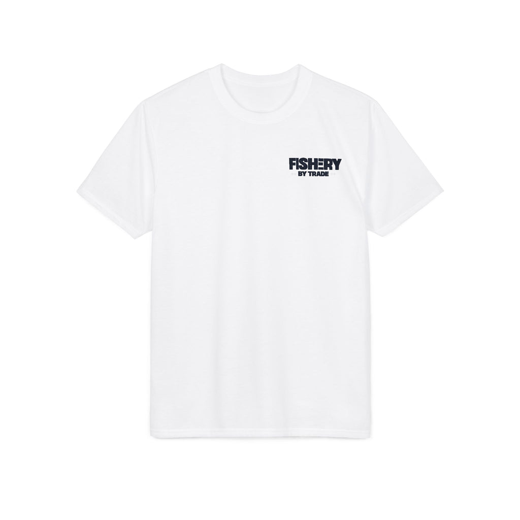 Fishing T-Shirt — "Fishery by Trade" Graphic Performance Tee