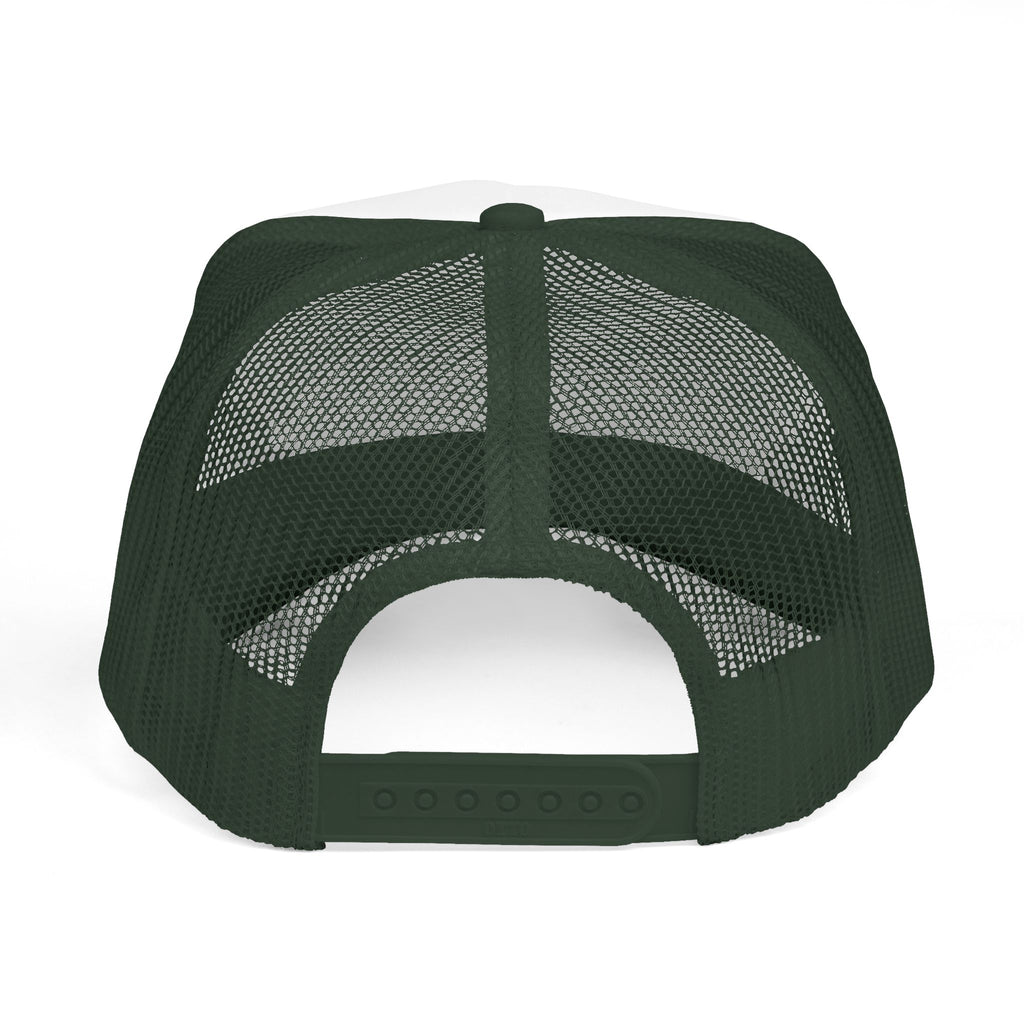 Fishery By Trade Trucker Hat — Vintage Fishing Logo Cap