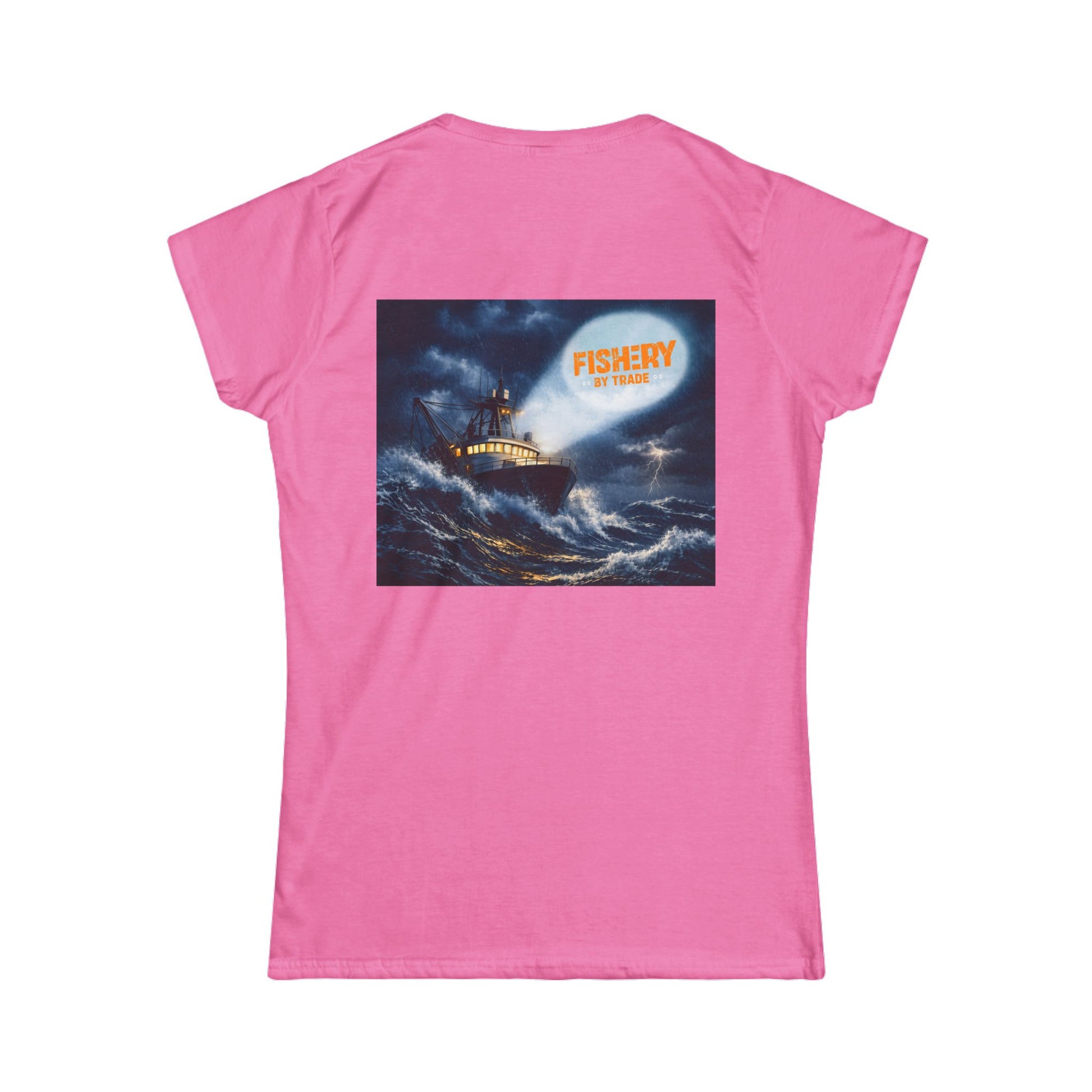 Fishery By Trade Rough Seas - Women's White T-Shirt