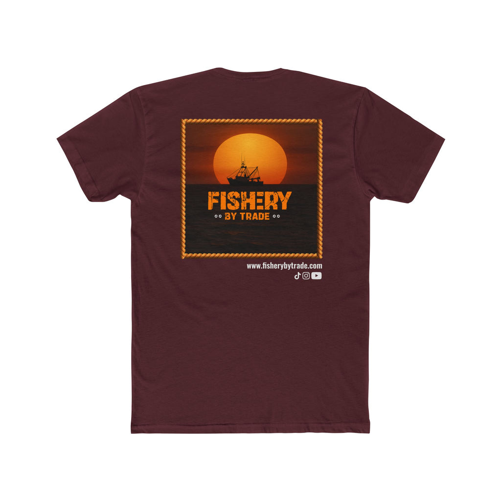 Fishery By Trade - Men's Black Crew Neck Tee