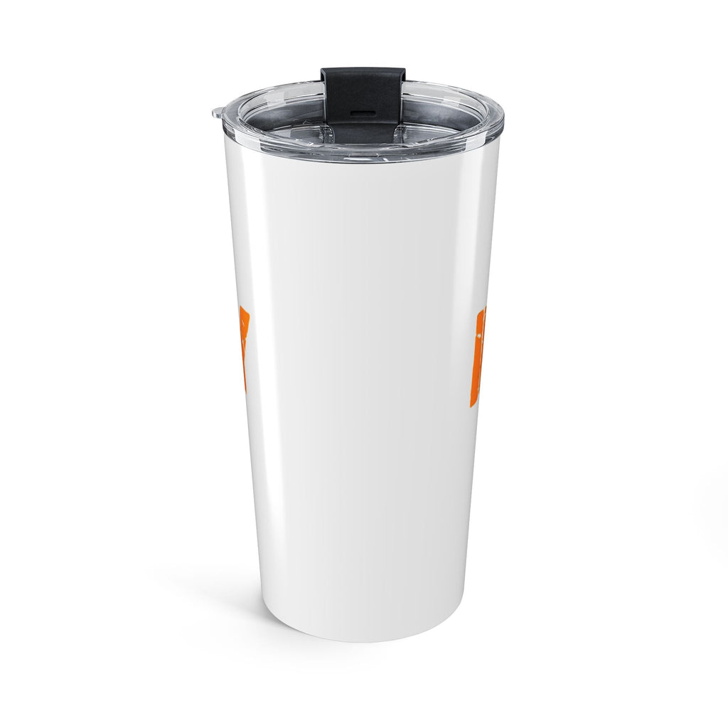 20oz Tumbler – Fisherman Proudly Trades (Rustic Orange Text)