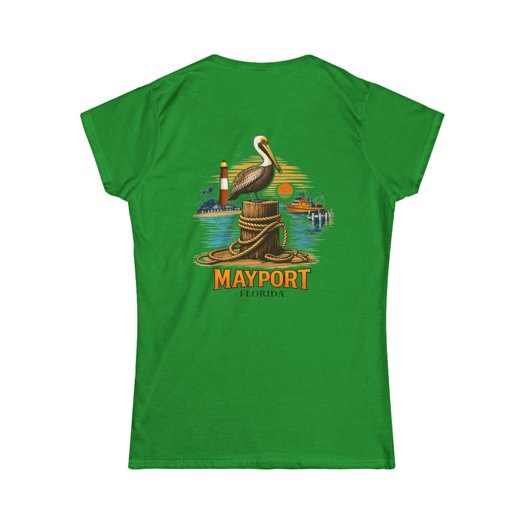 Fishery By Trade Mayport Florida - Women's White T-Shirt
