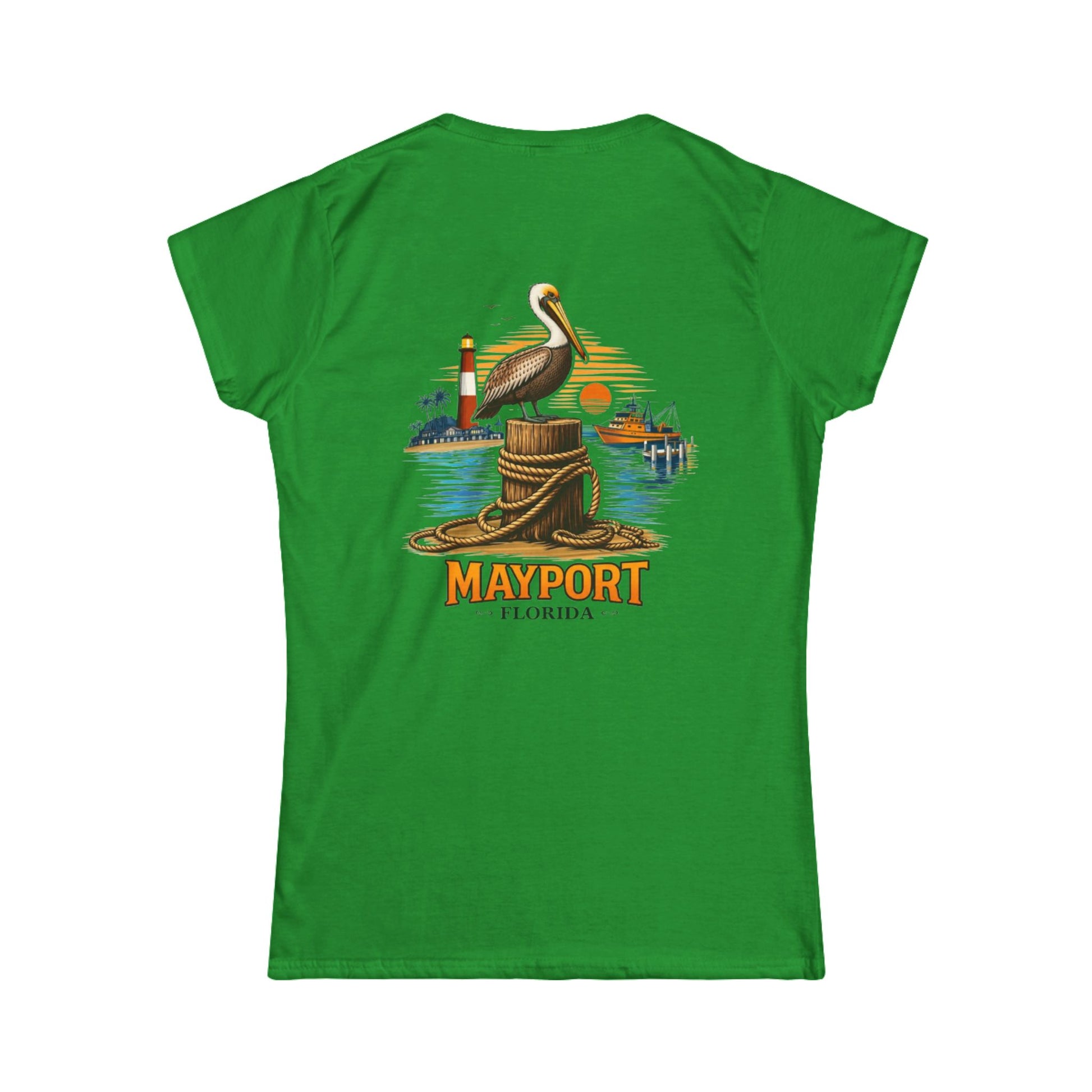 Fishery By Trade Mayport Florida - Women's White T-Shirt