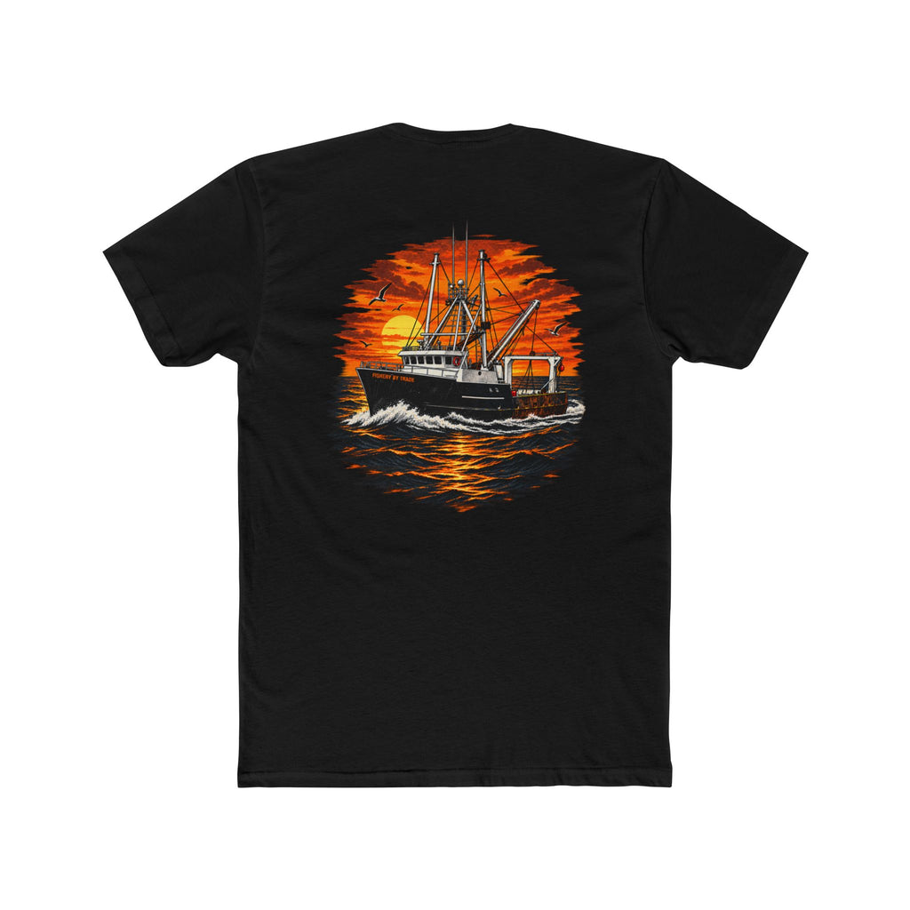 Fishing Tee – Sunset Trawler "
