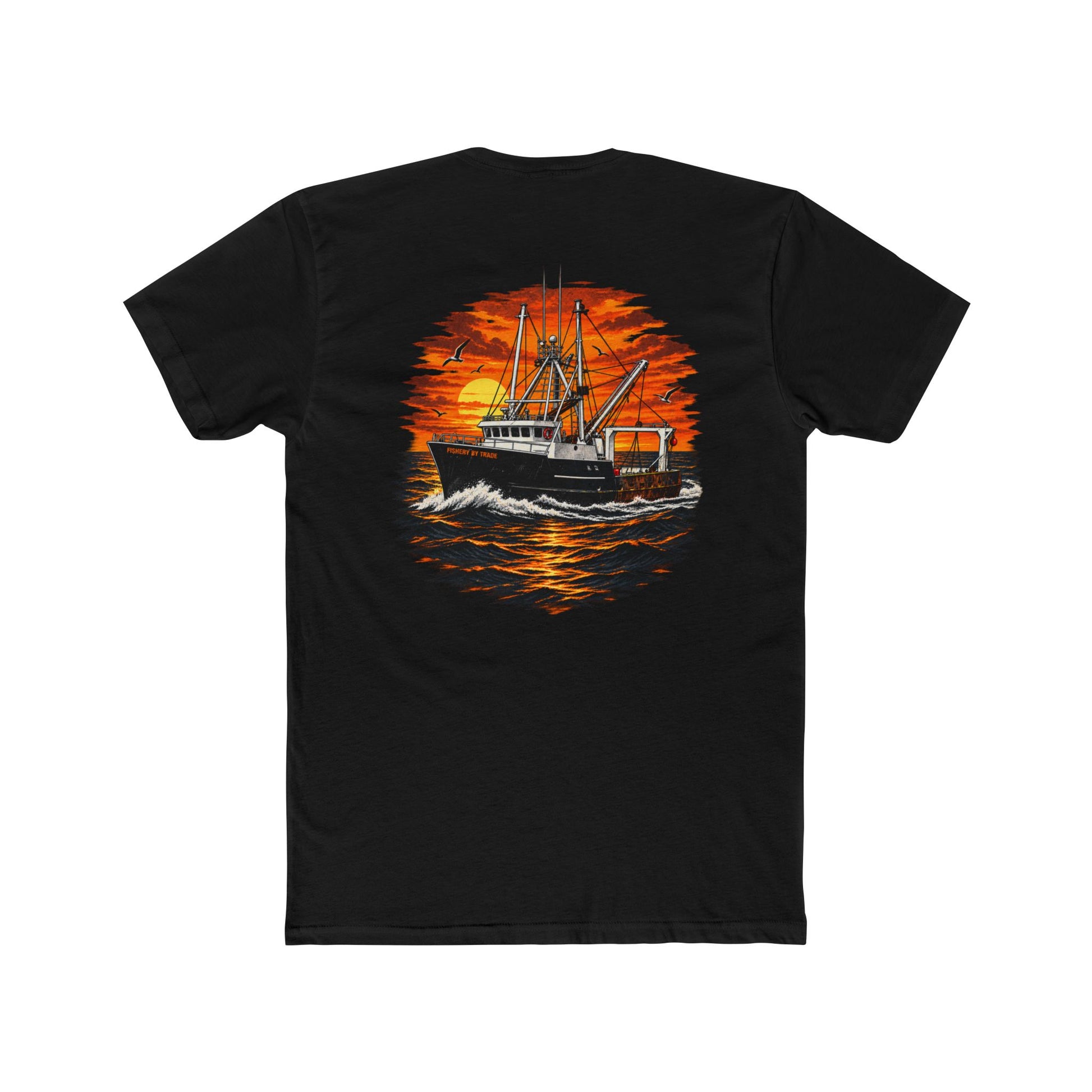 Fishing Tee – Sunset Trawler "