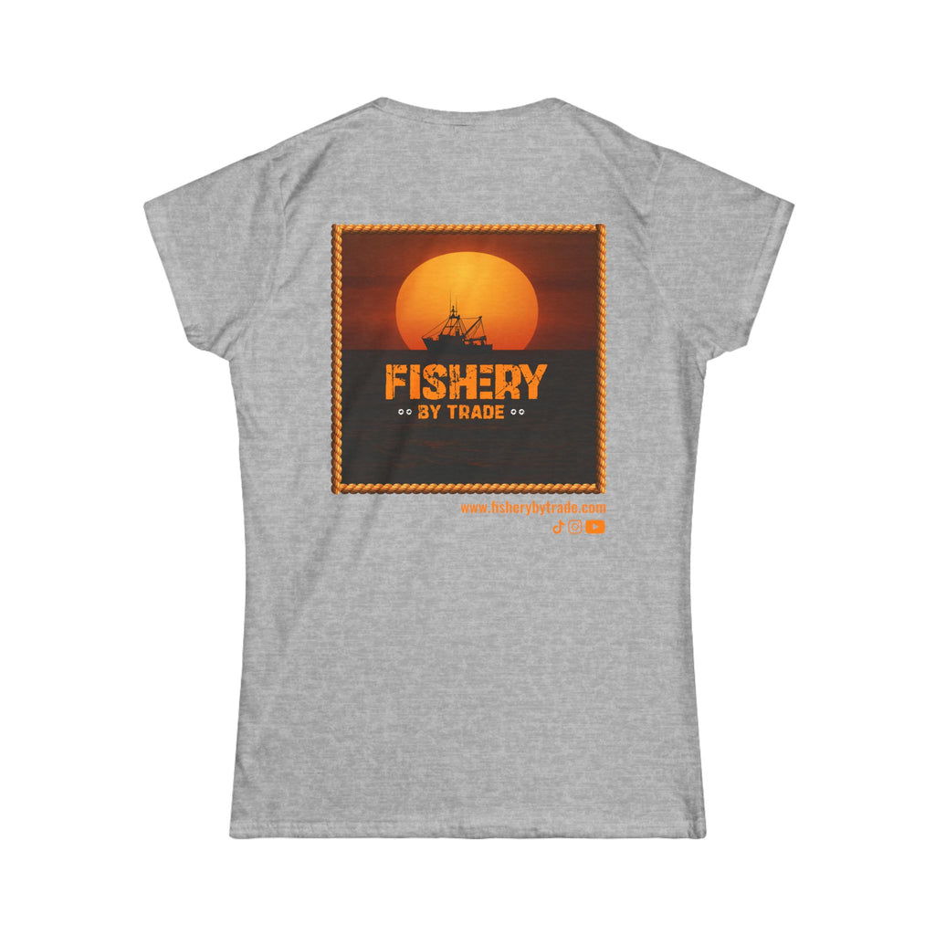 Black Fishery By Trade - Women T-Shirt