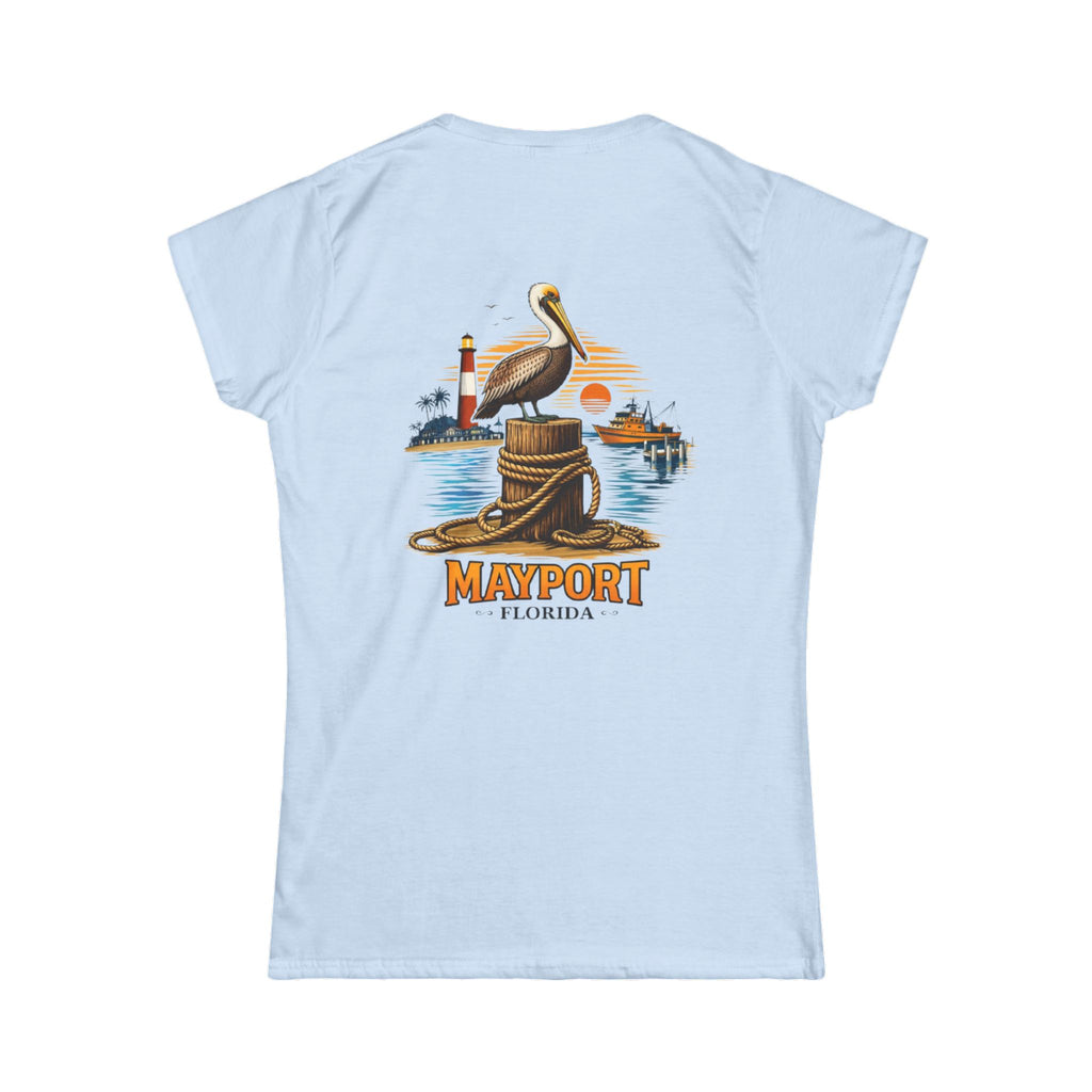 Fishery By Trade Mayport Florida - Women's White T-Shirt