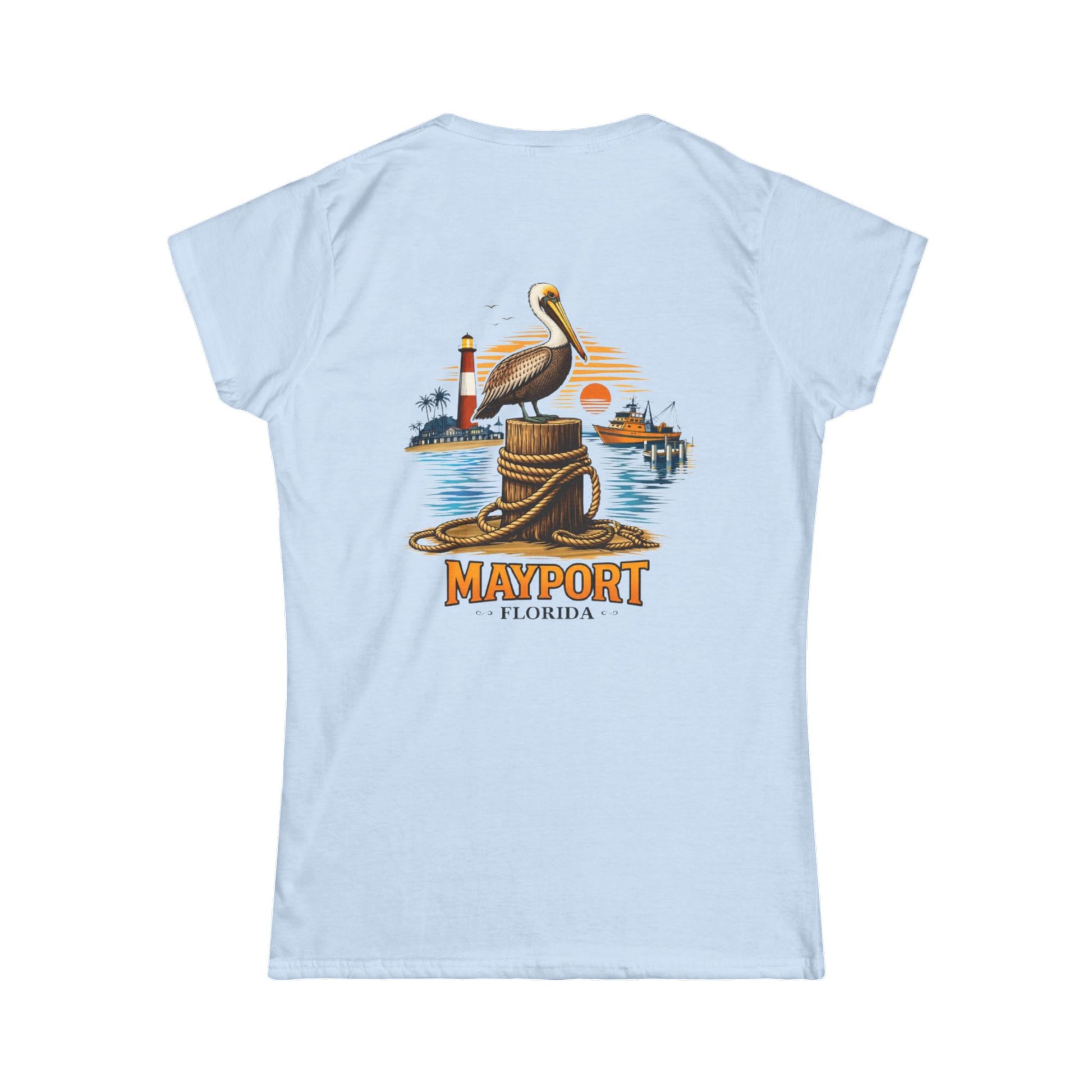 Fishery By Trade Mayport Florida - Women's White T-Shirt