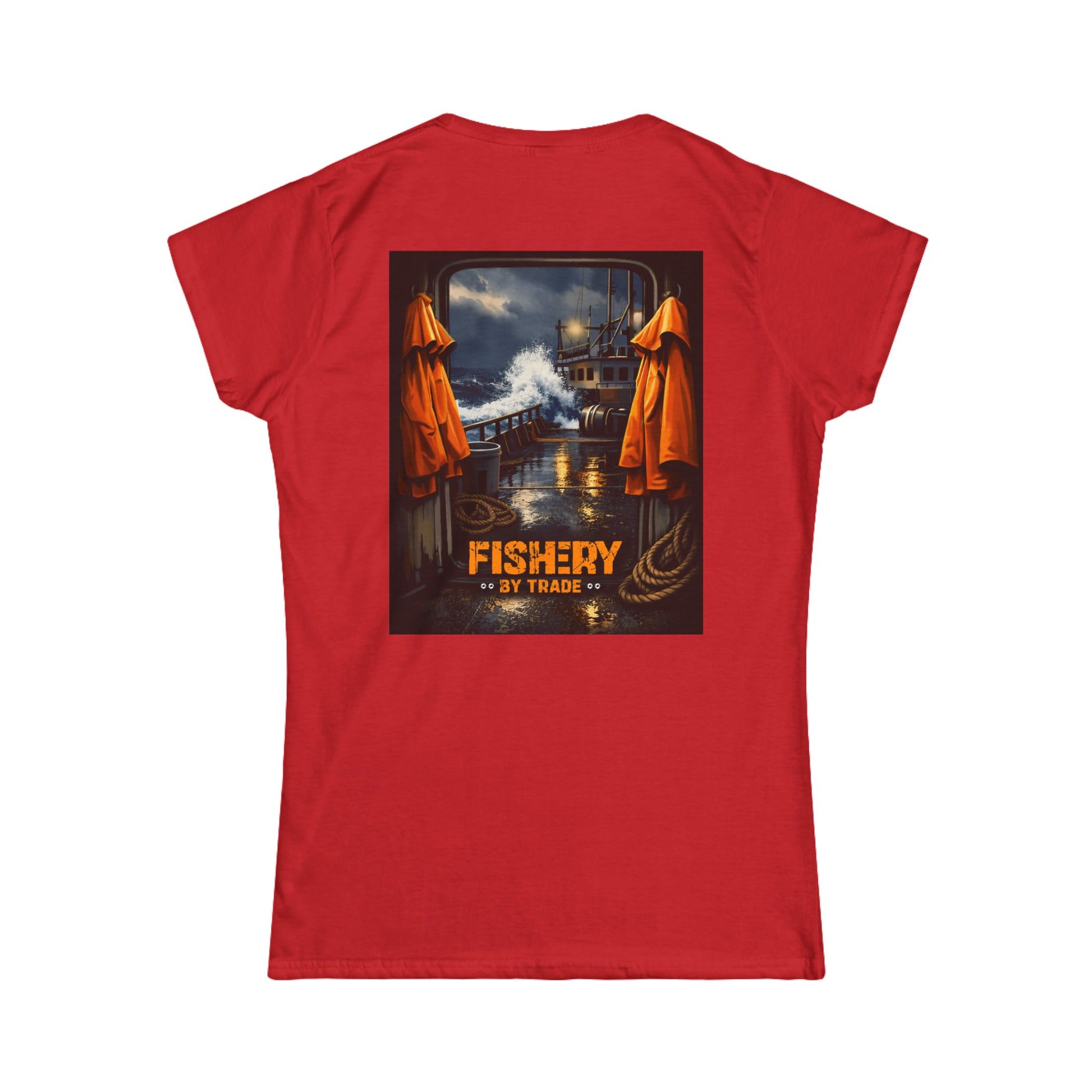 Black Fishery By Trade Deck - Women T-Shirt