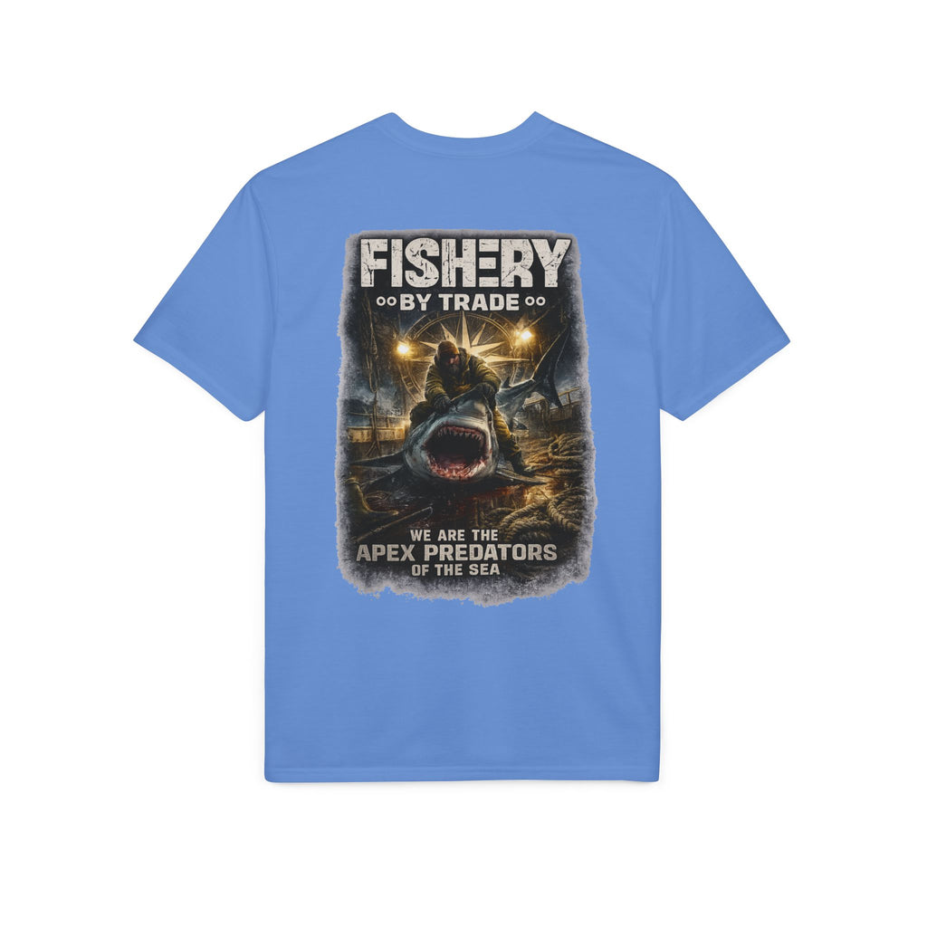 Apex Predators  Graphic Performance Tee — "Fishery by Trade"