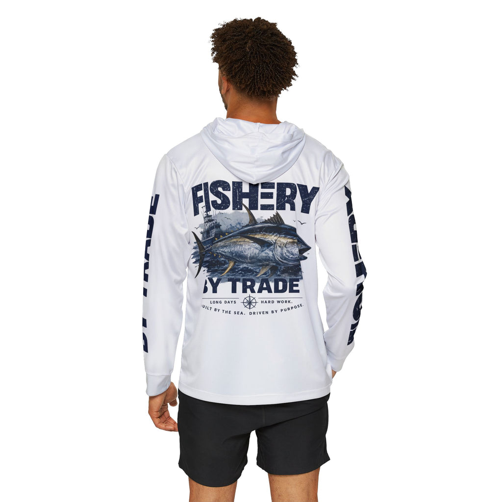 Fishing Hoodie - "Fishery by Trade" Performance Warmup Pullover