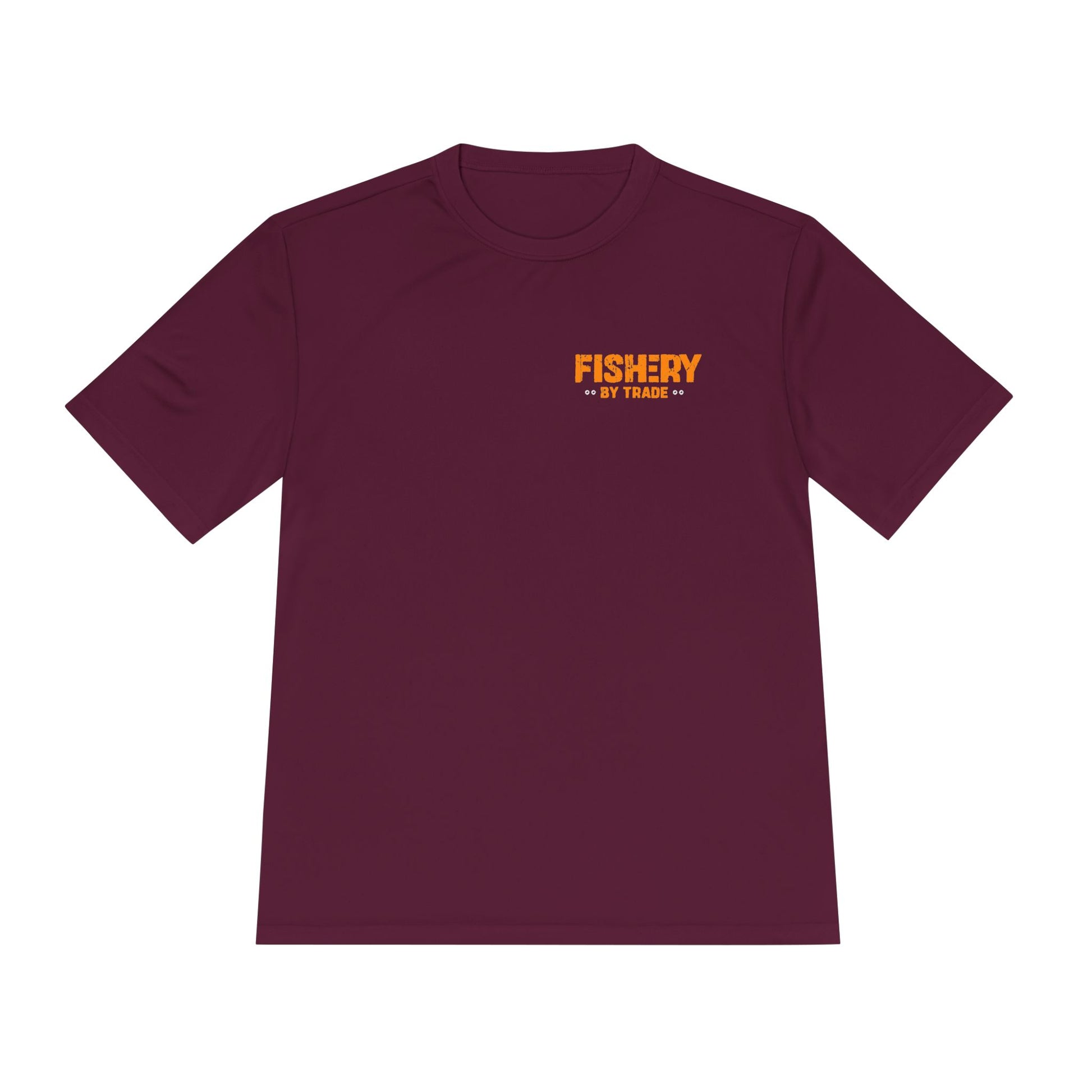 Fishery by Trade - Men's Black Quick Dry T-Shirt