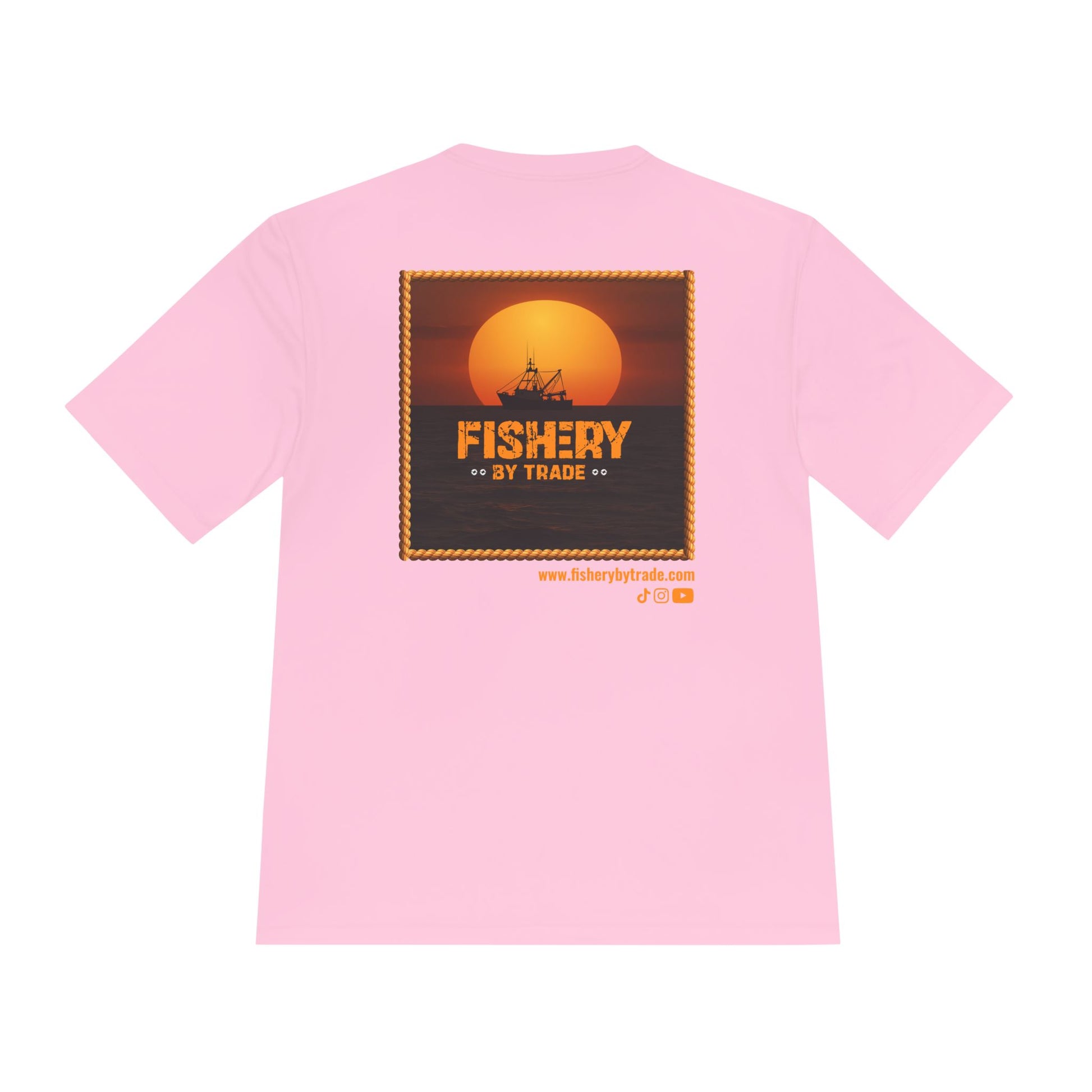 Fishery by Trade - Men's Black Quick Dry T-Shirt