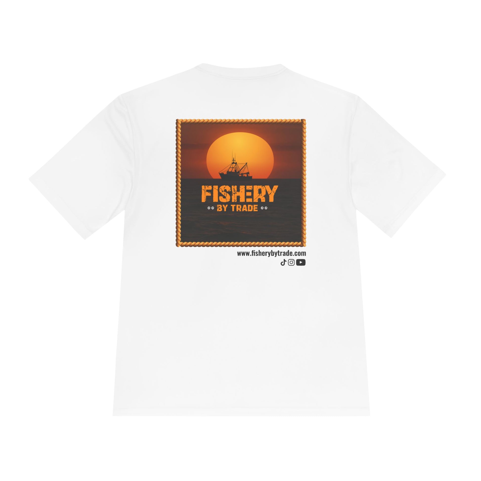 Fishery by Trade - Men's White Quick Dry T-Shirt