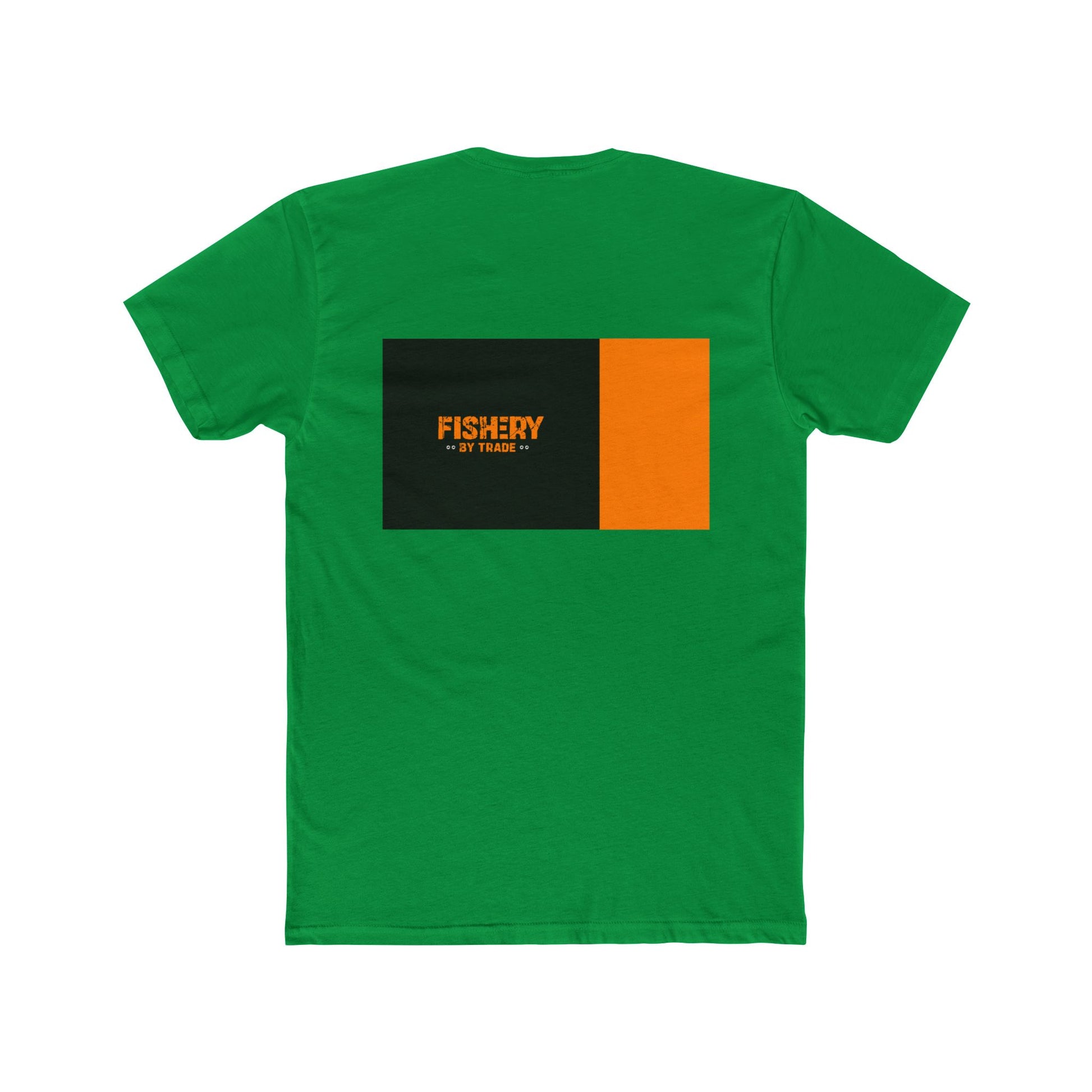 Fishery By Trade Flag - Men's White Crew Neck Tee