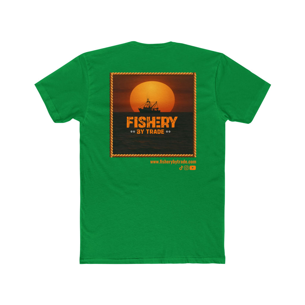 Fishery By Trade - Men's Black Crew Neck Tee