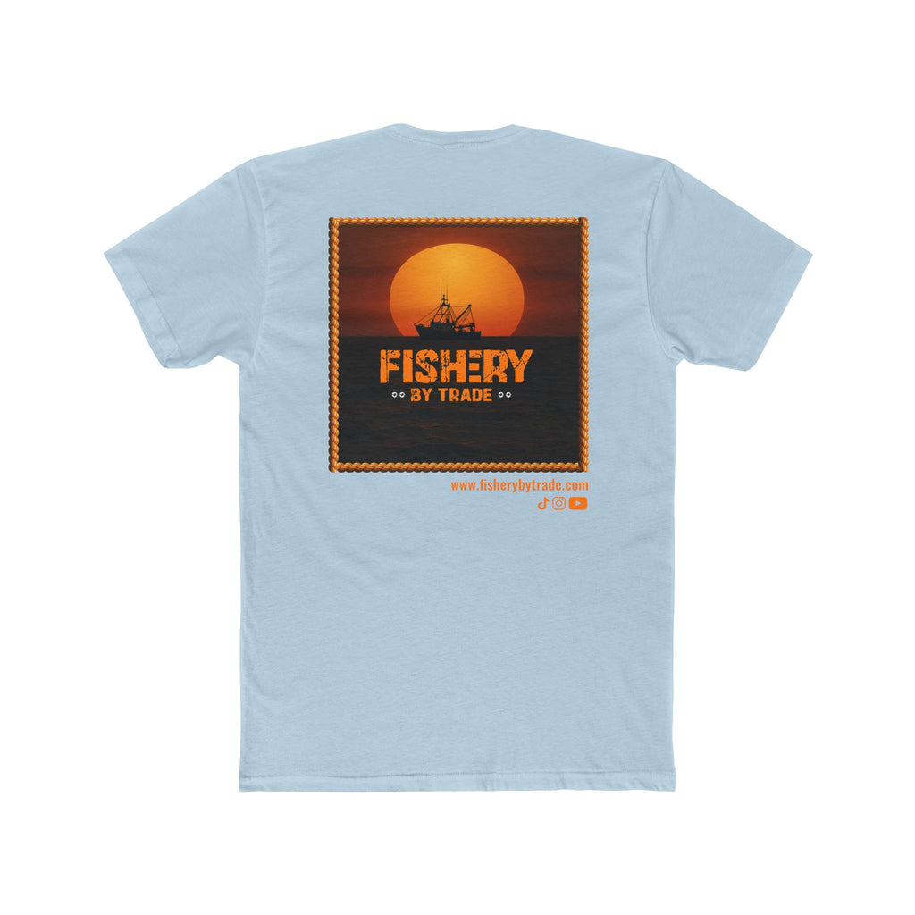 Fishery By Trade - Men's Black Crew Neck Tee