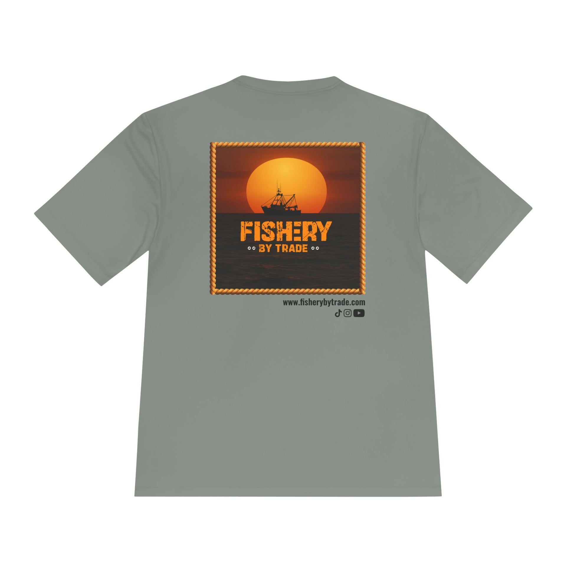 Fishery by Trade - Men's White Quick Dry T-Shirt