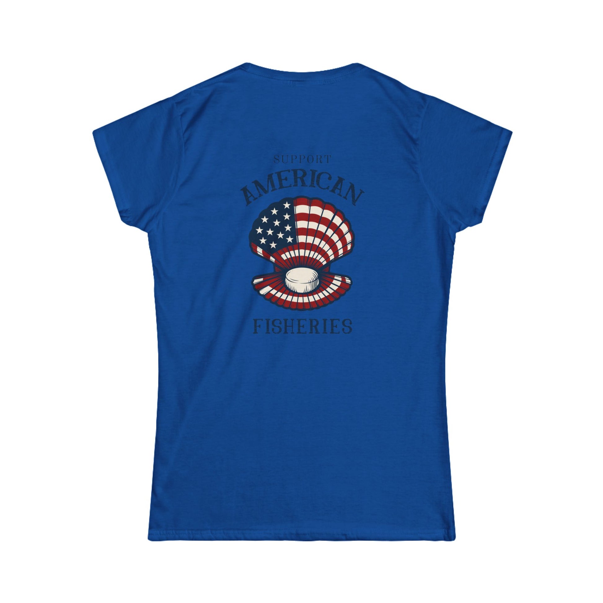 Fishery By Trade Support American Fisheries - Women's White T-Shirt