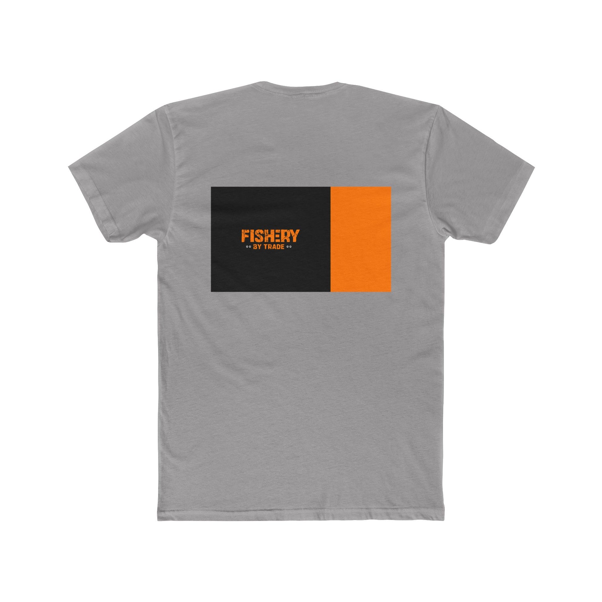 Fishery By Trade Flag - Men's White Crew Neck Tee