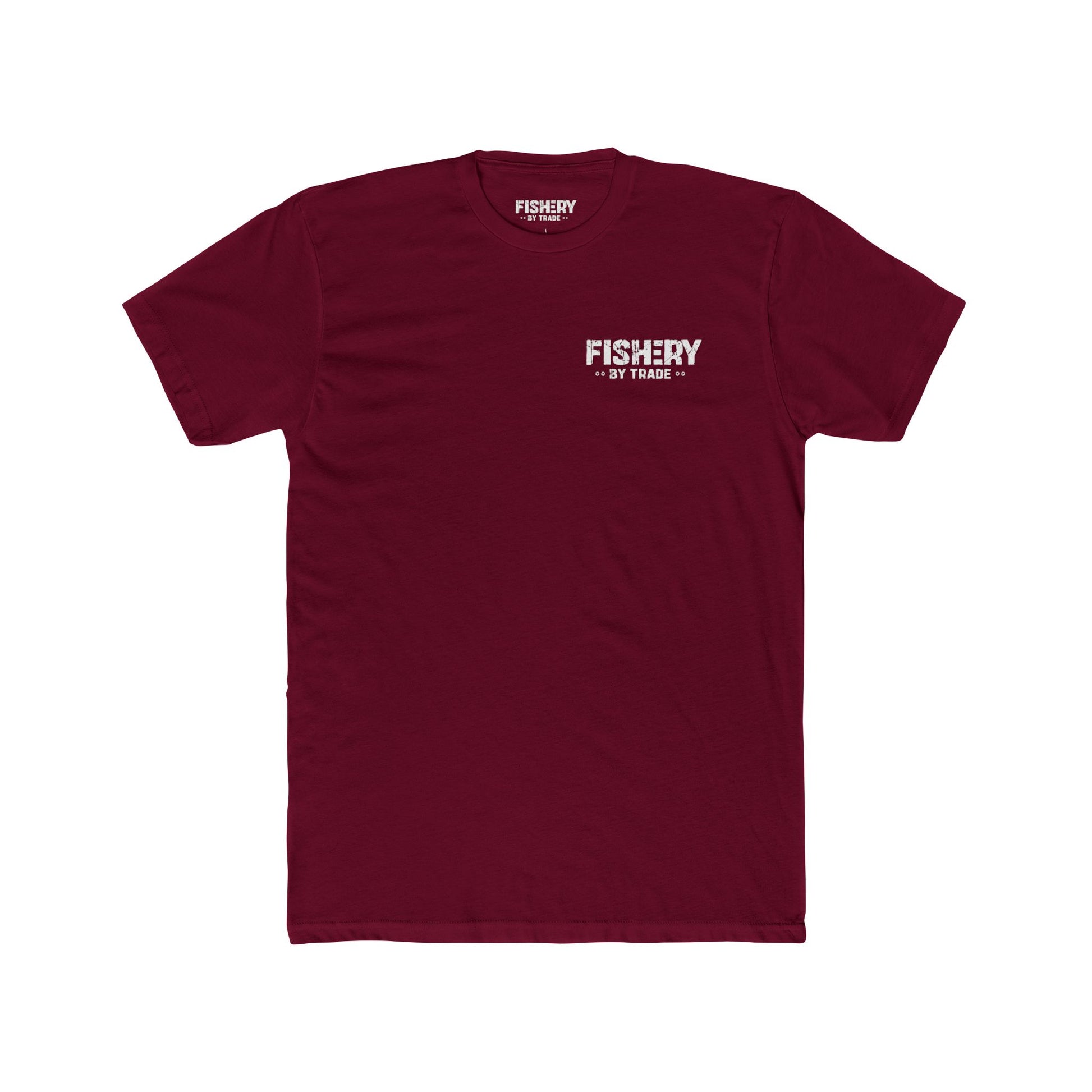Fishery By Trade Rough Seas - Men's Black Crew Neck Tee