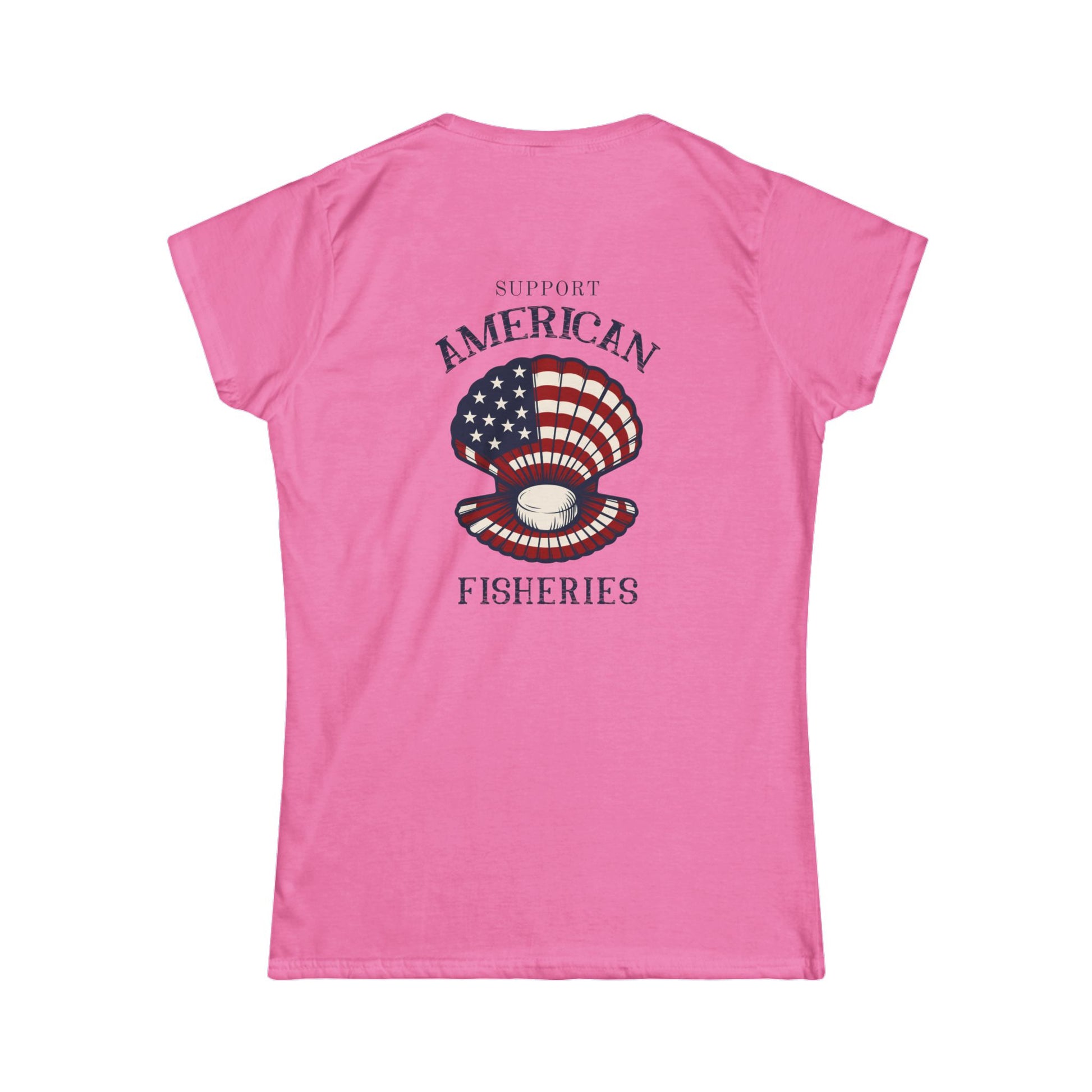 Fishery By Trade Support American Fisheries - Women's White T-Shirt