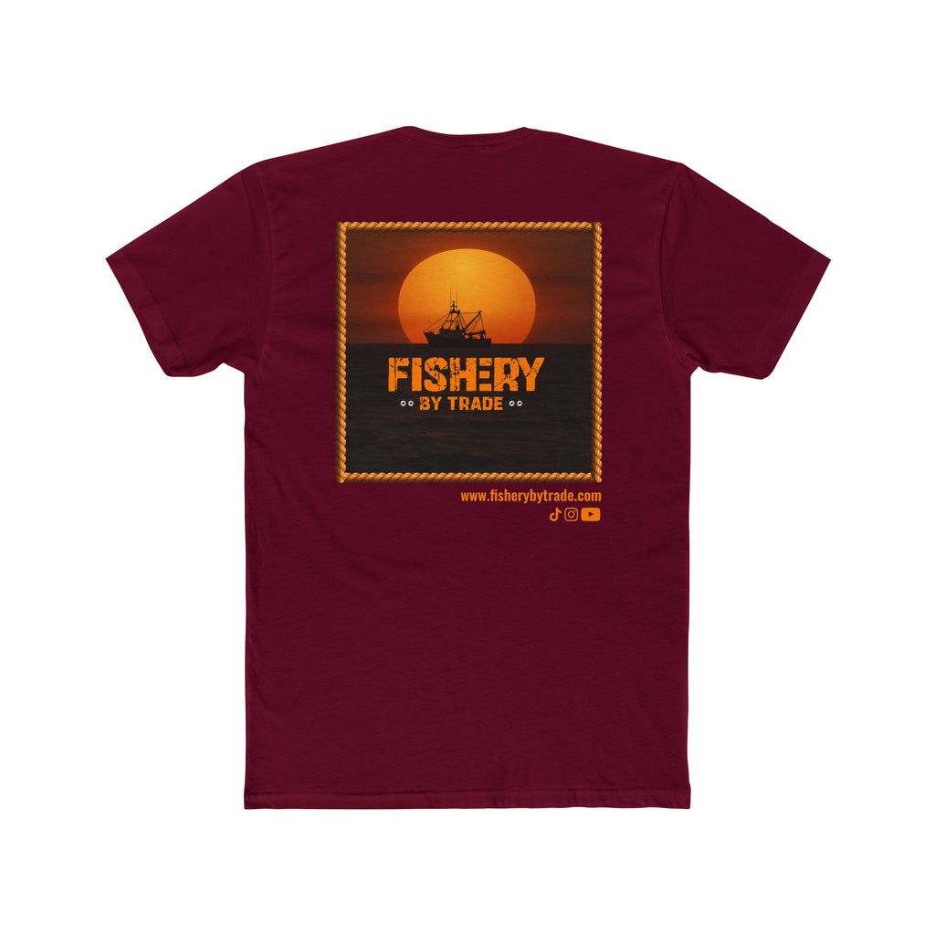 Fishery By Trade - Men's Black Crew Neck Tee