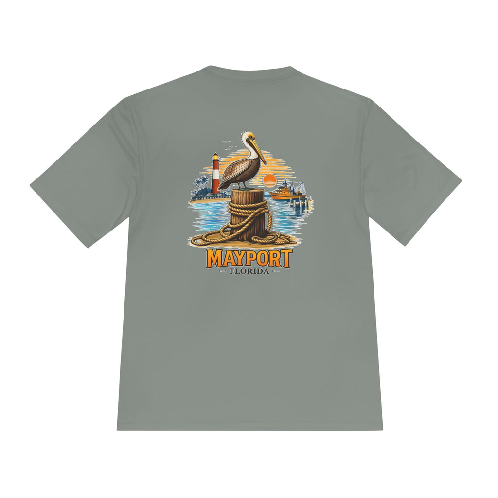 Fishery by Trade Mayport Florida - Men's White Quick Dry T-Shirt